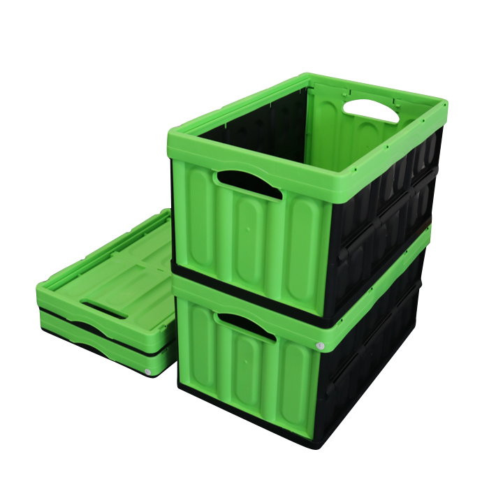 Folding Crate With Wheels 1 